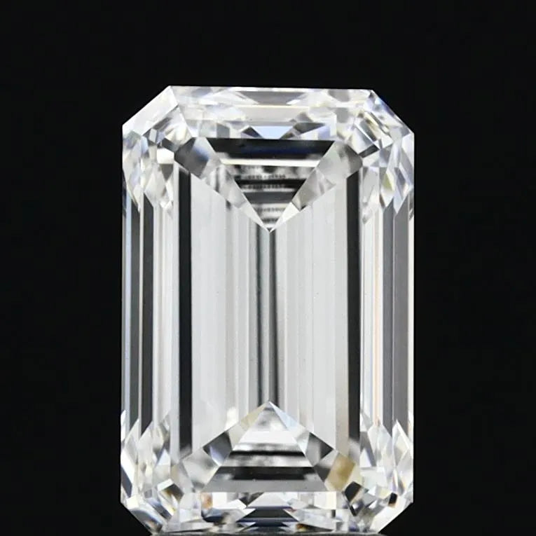 2.16ct Emerald Lab Grown Diamond (Colour D, Clarity VVS2, IGI Certified)