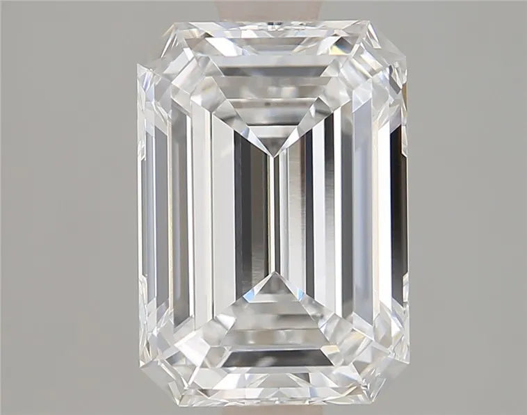 2.16ct Emerald Lab Grown Diamond (Colour D, Clarity VVS2, IGI Certified)
