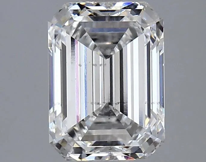 2.16ct Emerald Lab Grown Diamond (Colour E, Clarity SI1, IGI Certified)
