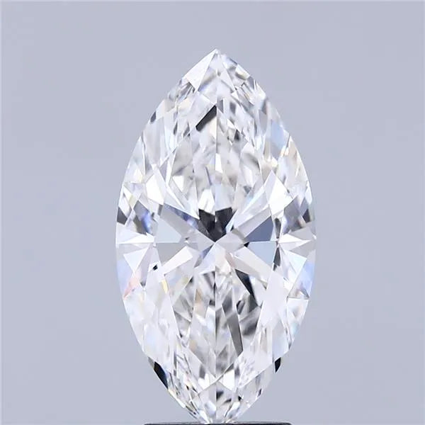 2.16ct Marquise Lab Grown Diamond (Colour D, Clarity VVS2, IGI Certified)