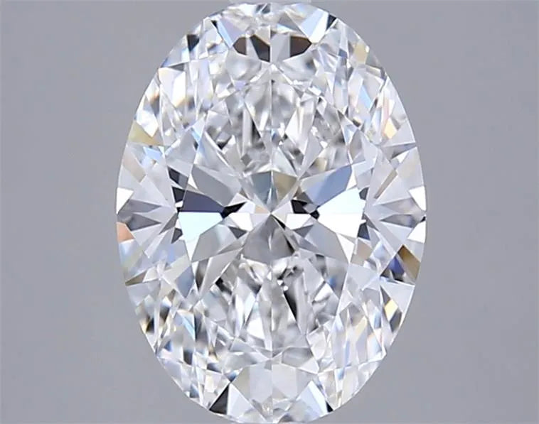 2.16ct Oval Lab Grown Diamond (Colour D, Clarity VVS2, IGI Certified)