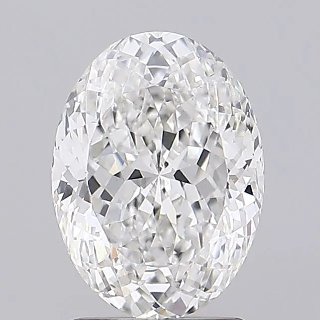 2.16ct Oval Lab Grown Diamond (Colour F, Clarity VVS2, IGI Certified)