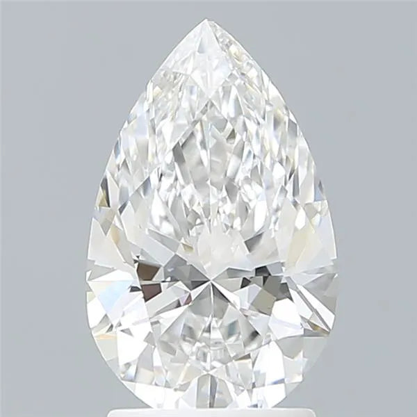 2.16ct Pear Lab Grown Diamond (Colour E, Clarity VVS2, IGI Certified)
