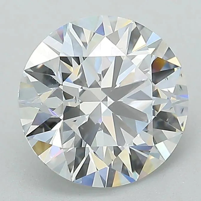 2.16ct Round Lab Grown Diamond (Colour D, Clarity SI1, Cut ID, IGI Certified)