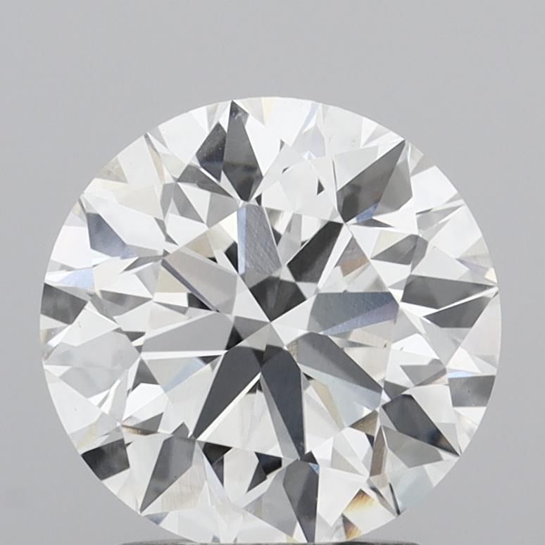 2.16ct Round Lab Grown Diamond (Colour E, Clarity VS1, Cut EX, IGI Certified)