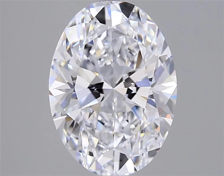 2.17ct Oval Lab Grown Diamond (Colour E, Clarity VVS2, IGI Certified)