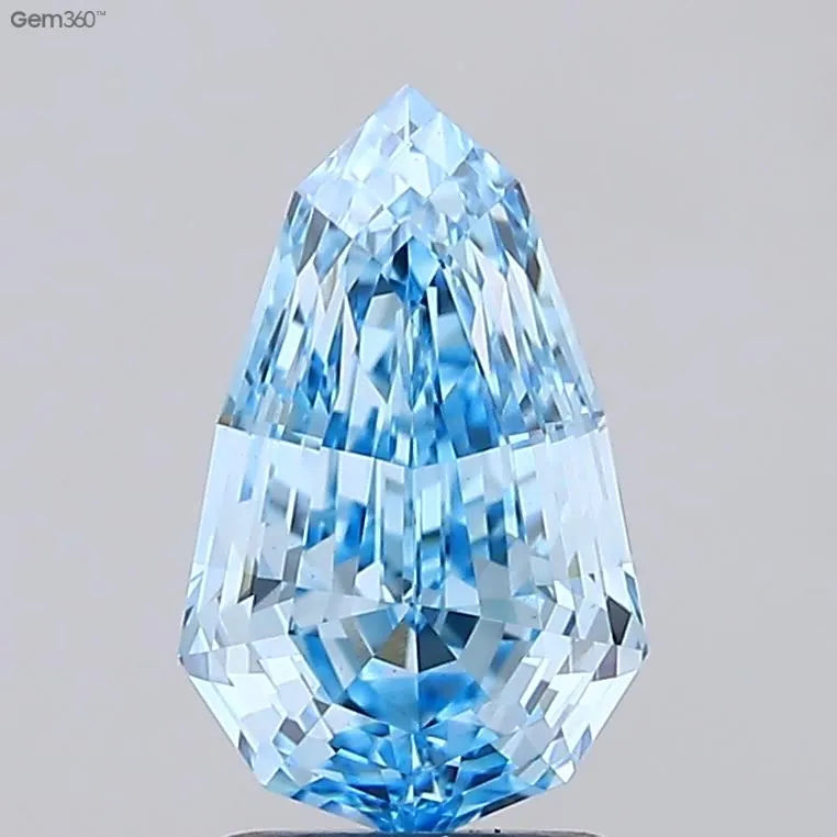 2.18ct Other Lab Grown Diamond (Colour Fancy Vivid Blue, Clarity VVS2, IGI Certified)