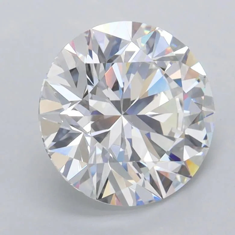 2.18ct Round Lab Grown Diamond (Colour D, Clarity FL, Cut ID, IGI Certified)