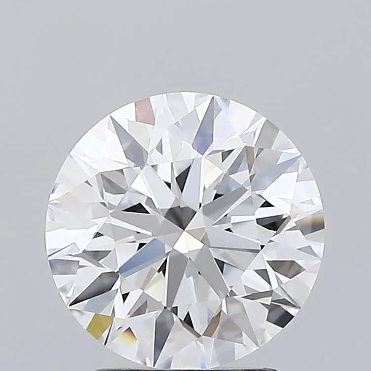 2.18ct Round Lab Grown Diamond (Colour D, Clarity IF, Cut ID, IGI Certified)