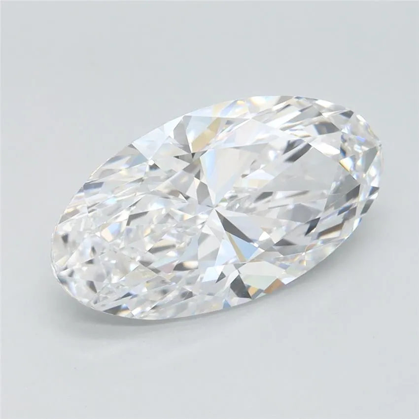 2.20ct Oval Lab Grown Diamond (Colour D, Clarity IF, IGI Certified)