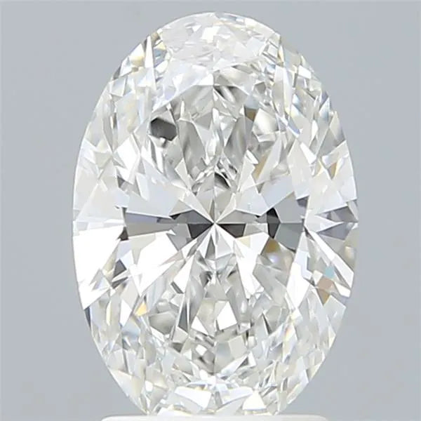 2.20ct Oval Lab Grown Diamond (Colour F, Clarity VVS1, IGI Certified)