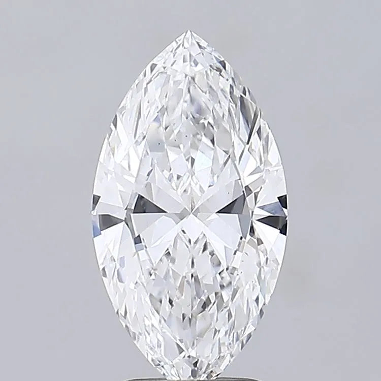 2.21ct Marquise Lab Grown Diamond (Colour E, Clarity VS2, IGI Certified)