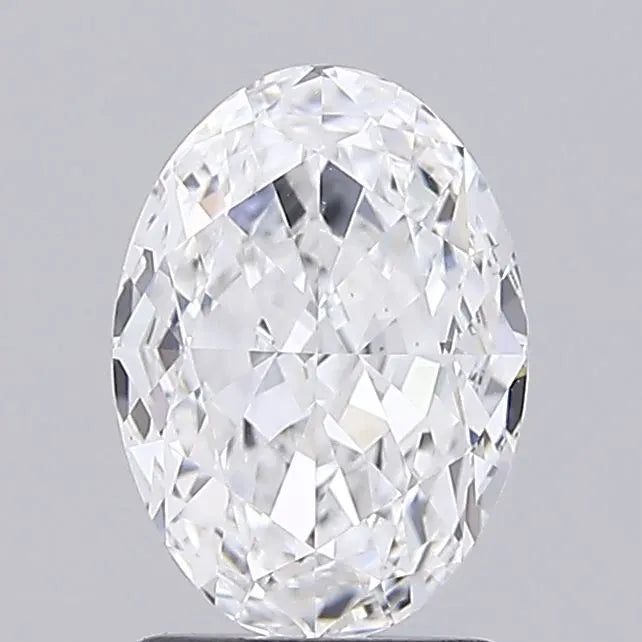 2.21ct Oval Lab Grown Diamond (Colour D, Clarity VVS2, IGI Certified)