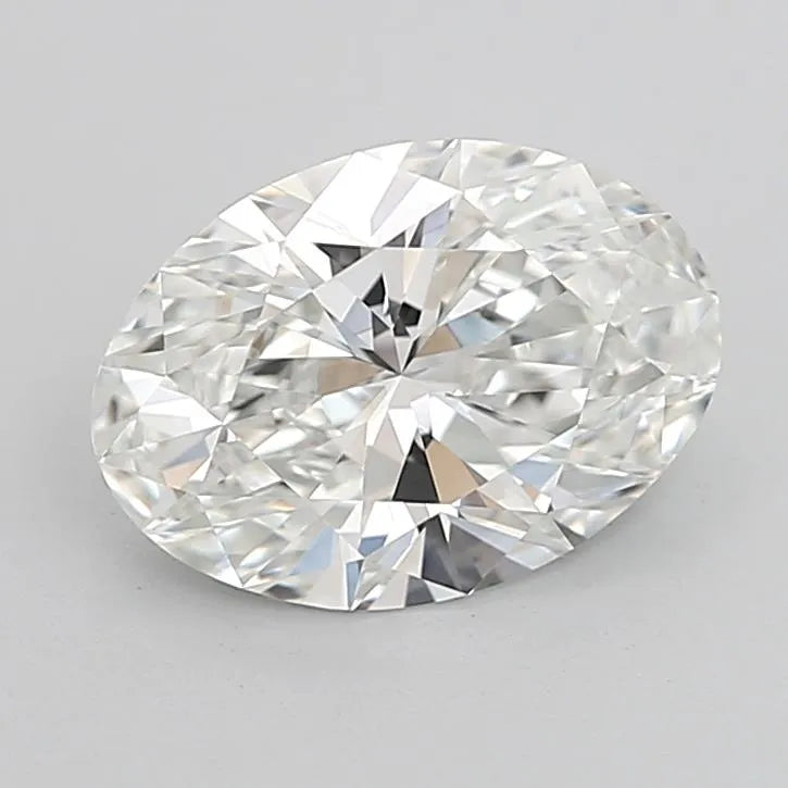 2.21ct Oval Lab Grown Diamond (Colour F, Clarity VVS1, Cut EX, IGI Certified)
