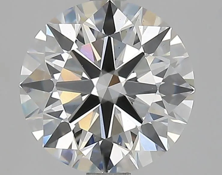 2.21ct Round Lab Grown Diamond (Colour G, Clarity VS1, Cut ID, IGI Certified)