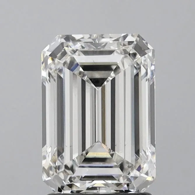 2.22ct Emerald Lab Grown Diamond (Colour G, Clarity VS1, IGI Certified)