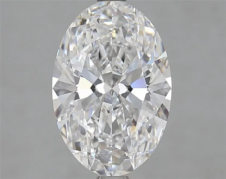 2.22ct Oval Lab Grown Diamond (Colour D, Clarity IF, Cut EX, IGI Certified)