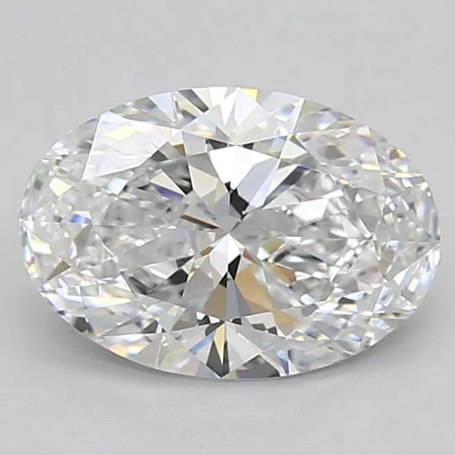 2.22ct Oval Lab Grown Diamond (Colour D, Clarity VVS1, GIA Certified)