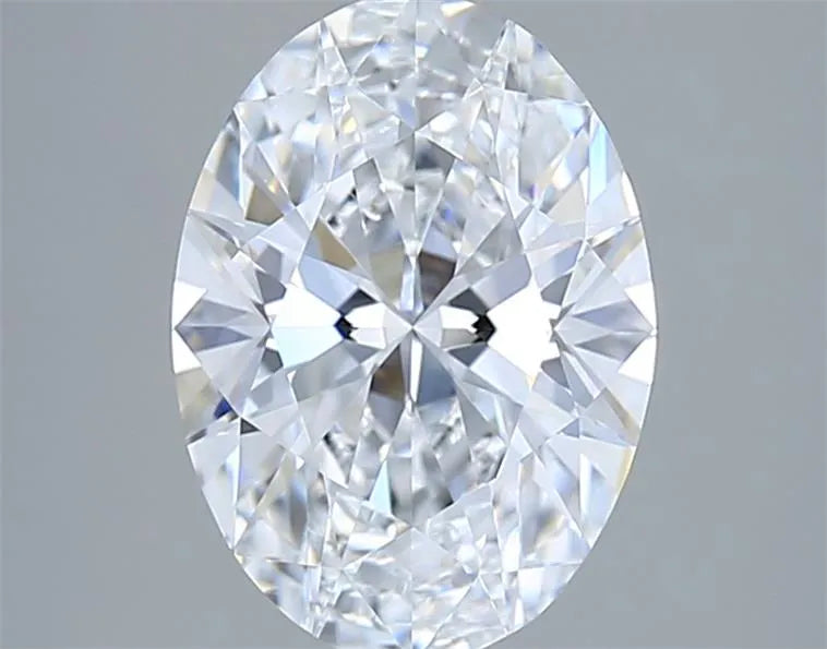 2.22ct Oval Lab Grown Diamond (Colour D, Clarity VVS1, IGI Certified)