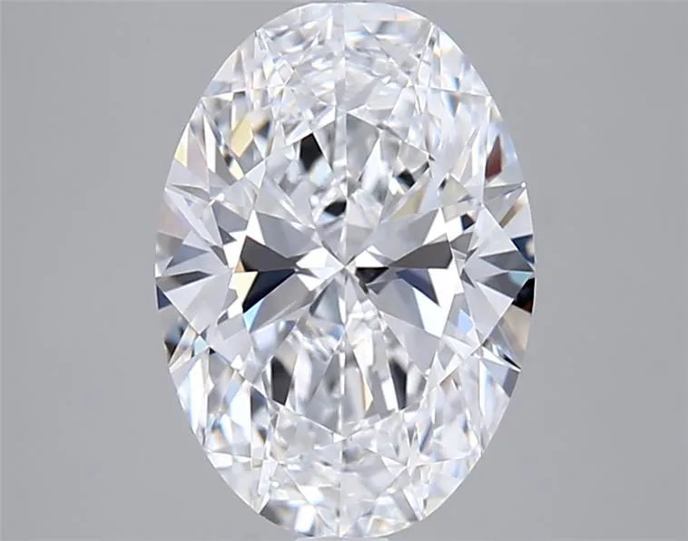 2.22ct Oval Lab Grown Diamond (Colour D, Clarity VVS1, IGI Certified)