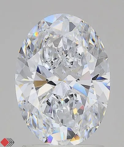 2.22ct Oval Lab Grown Diamond (Colour D, Clarity VVS1, IGI Certified)