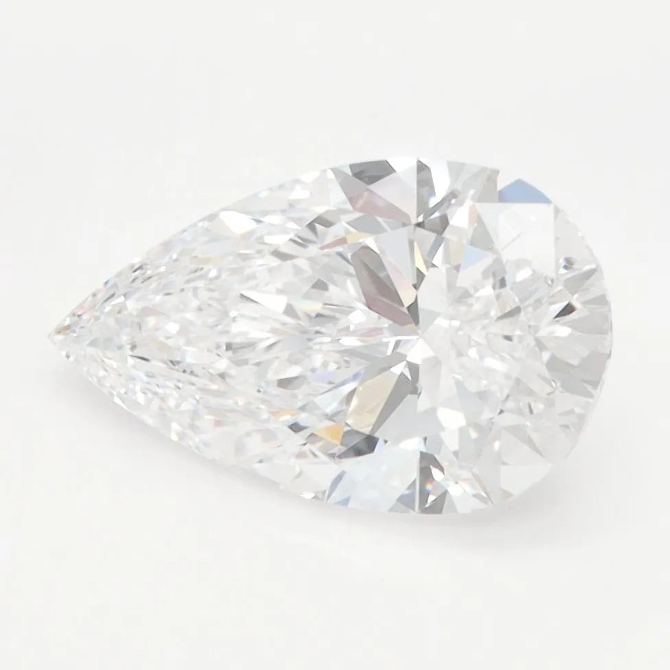 2.22ct Pear Lab Grown Diamond (Colour D, Clarity VVS1, IGI Certified)