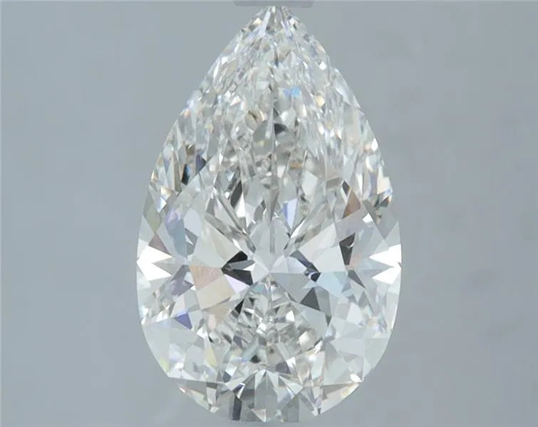 2.22ct Pear Lab Grown Diamond (Colour G, Clarity VVS2, IGI Certified)