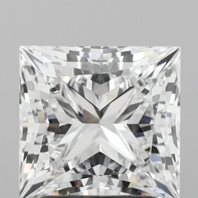 2.22ct Princess Lab Grown Diamond (Colour D, Clarity VVS2, IGI Certified)