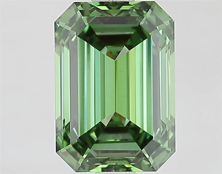 2.23ct Emerald Lab Grown Diamond (Colour Fancy Vivid Green, Clarity VVS2, IGI Certified)