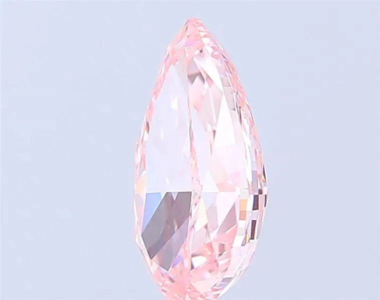 2.23ct Pear Lab Grown Diamond (Colour Fancy Intense Pink, Clarity VVS2, IGI Certified)