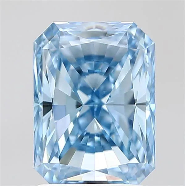 2.23ct Radiant Lab Grown Diamond (Colour Fancy Intense Blue, Clarity VVS2, IGI Certified)
