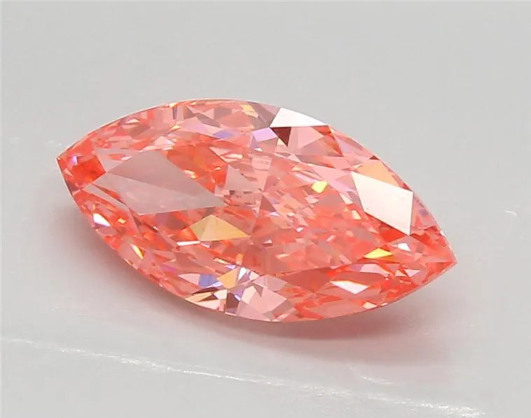 2.25ct Marquise Lab Grown Diamond (Colour Fancy Vivid Pink, Clarity VS1, IGI Certified)