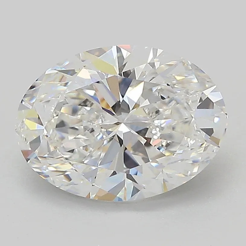 2.25ct Oval Lab Grown Diamond (Colour D, Clarity VVS1, IGI Certified)