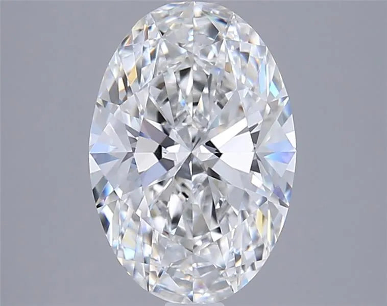 2.25ct Oval Lab Grown Diamond (Colour E, Clarity VVS2, GIA Certified)