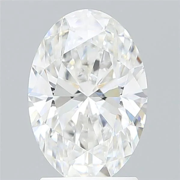 2.25ct Oval Lab Grown Diamond (Colour E, Clarity VVS2, IGI Certified)