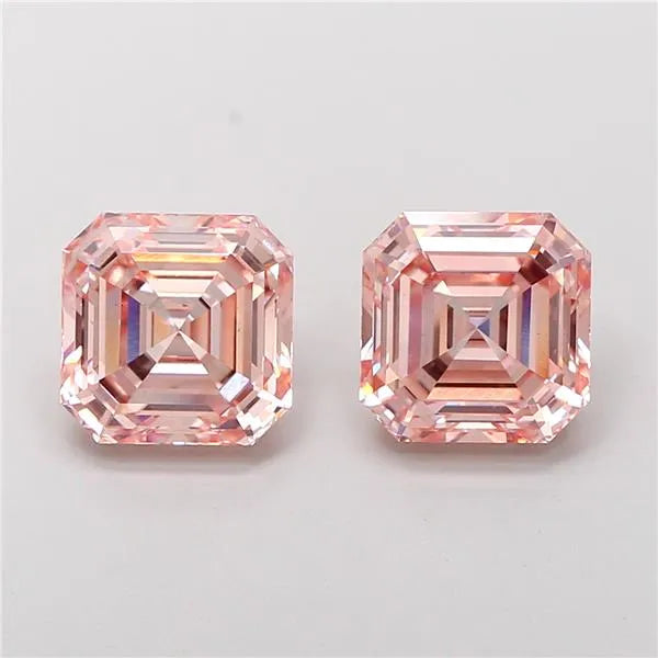 2.26ct Asscher Lab Grown Diamond (Colour Fancy Intense Pink, Clarity VS1, IGI Certified)