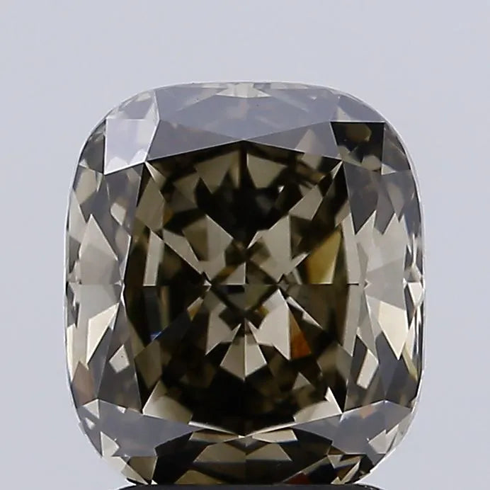2.27ct Cushion modified Lab Grown Diamond (Colour Fancy Light Gray, Clarity VVS2, IGI Certified)