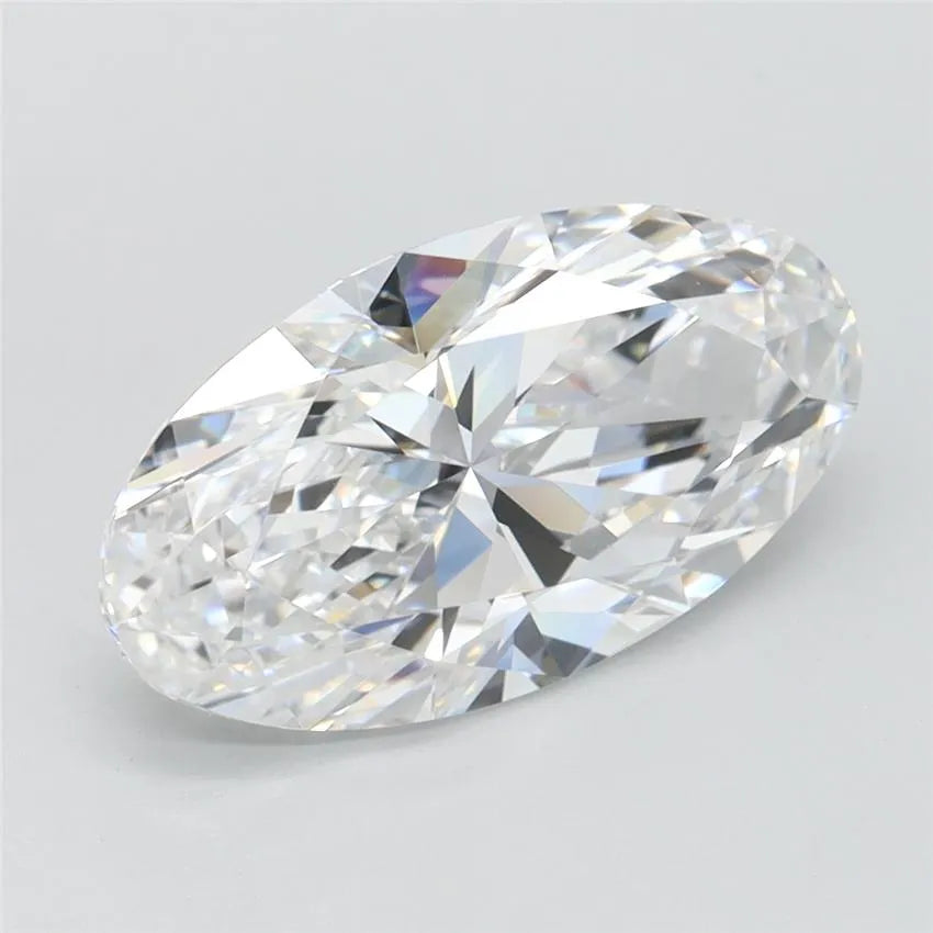 2.27ct Oval Lab Grown Diamond (Colour D, Clarity IF, IGI Certified)