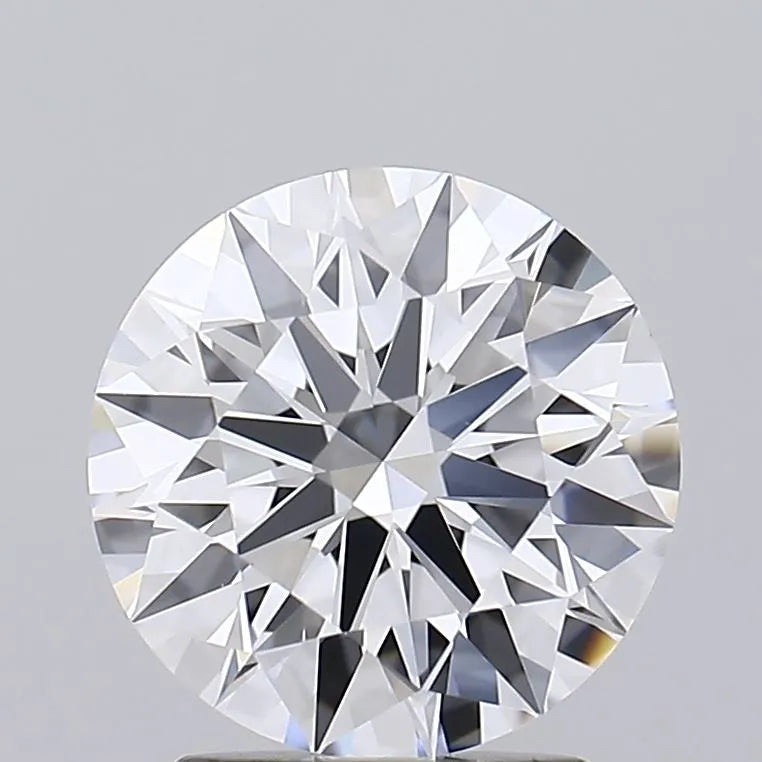 2.27ct Round Lab Grown Diamond (Colour D, Clarity IF, Cut ID, IGI Certified)