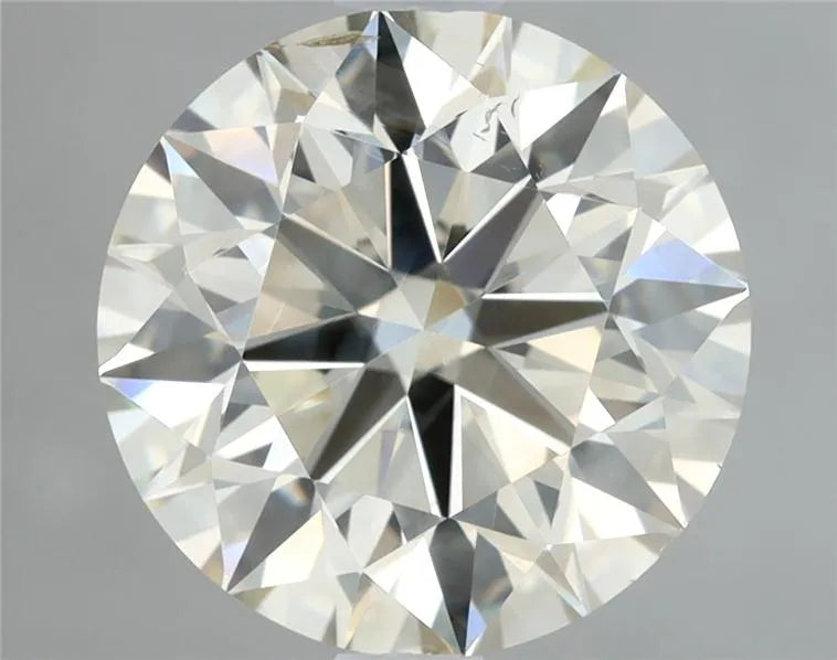 2.27ct Round Natural Diamond (Colour L, Clarity SI1, Cut EX, IGI Certified)