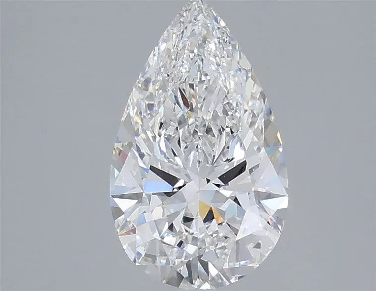 2.28ct Pear Lab Grown Diamond (Colour D, Clarity VVS2, IGI Certified)