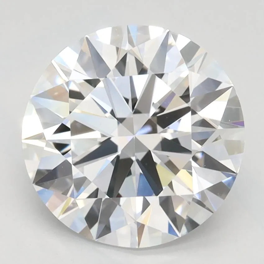 2.28ct Round Lab Grown Diamond (Colour D, Clarity IF, Cut ID, IGI Certified)