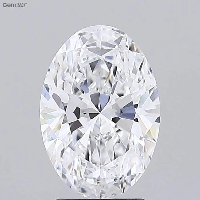 2.29ct Oval Lab Grown Diamond (Colour D, Clarity VVS2, Cut EX, GCAL Certified)