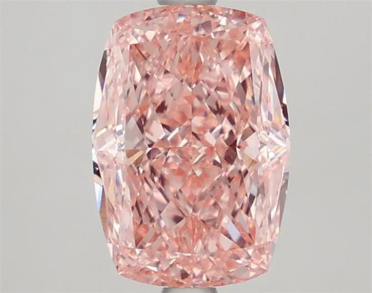 2.30ct Cushion modified Lab Grown Diamond (Colour Fancy Intense Pink, Clarity VVS2, IGI Certified)