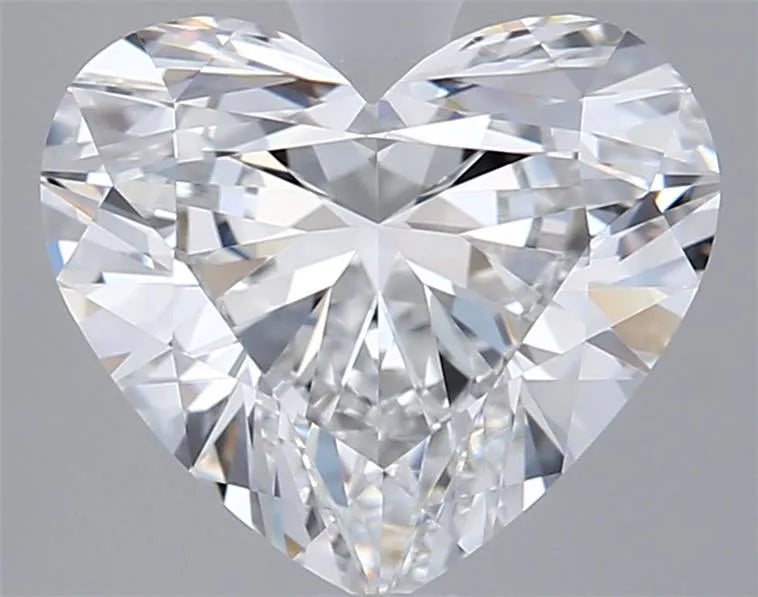 2.31ct Heart Lab Grown Diamond (Colour D, Clarity VVS2, IGI Certified)