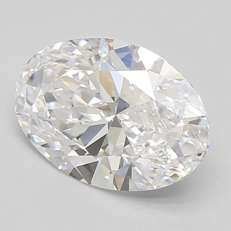 2.31ct Oval Lab Grown Diamond (Colour D, Clarity IF, GIA Certified)