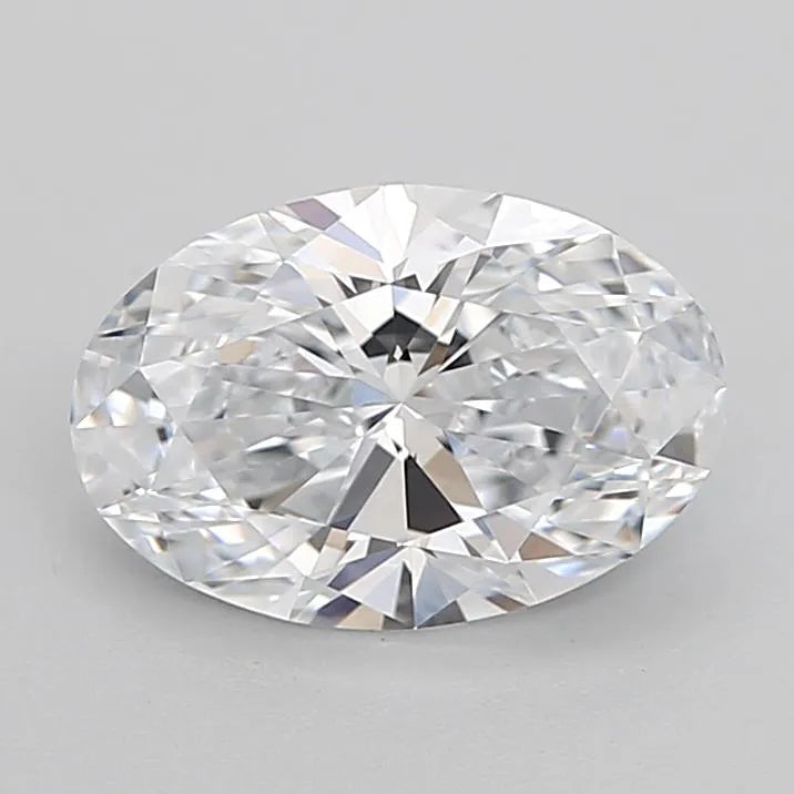 2.31ct Oval Lab Grown Diamond (Colour E, Clarity IF, Cut EX, IGI Certified)