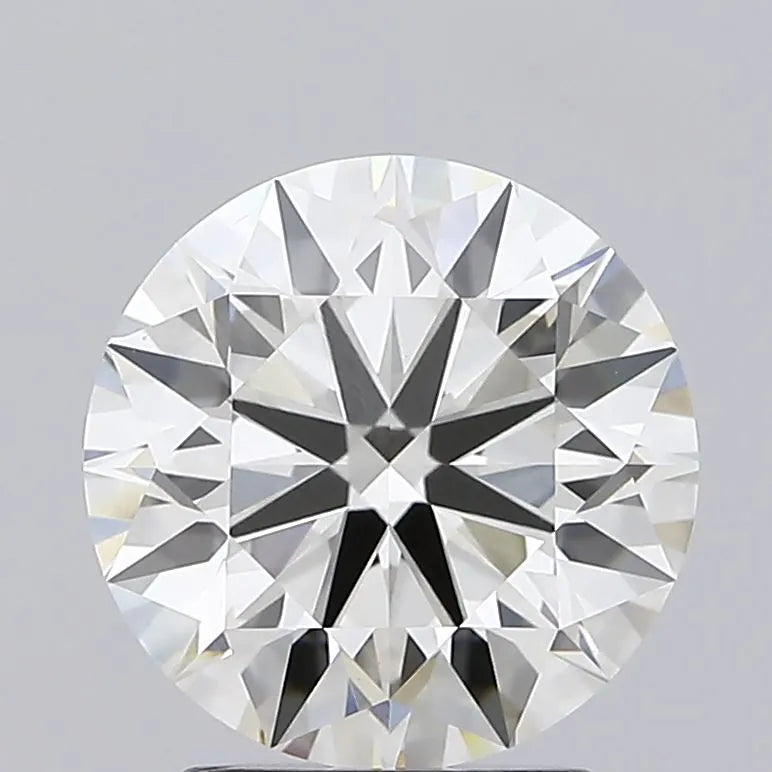 2.31ct Round Lab Grown Diamond (Colour J, Clarity VS1, Cut EX, IGI Certified)