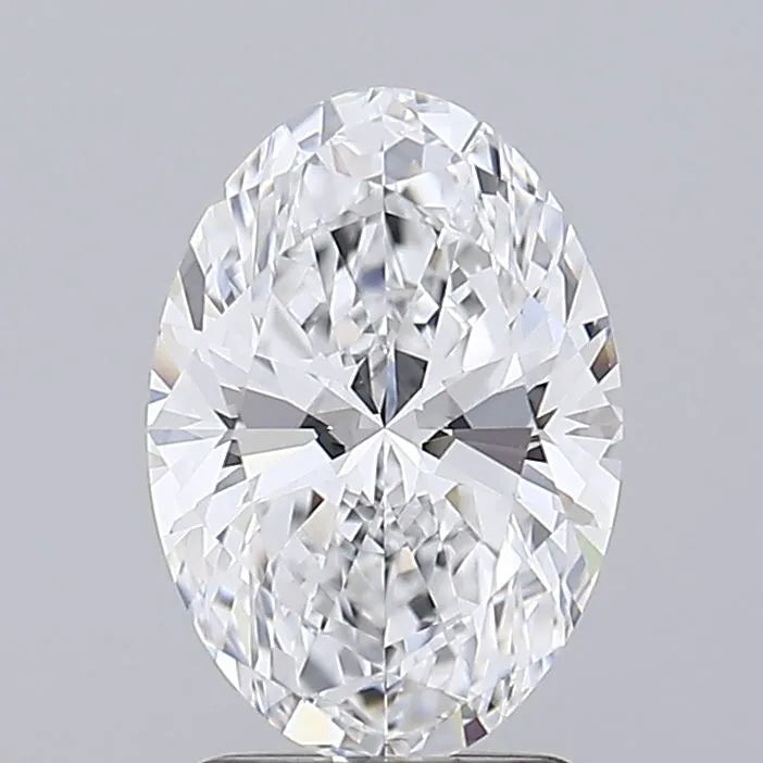 2.32ct Oval Lab Grown Diamond (Colour D, Clarity IF, IGI Certified)
