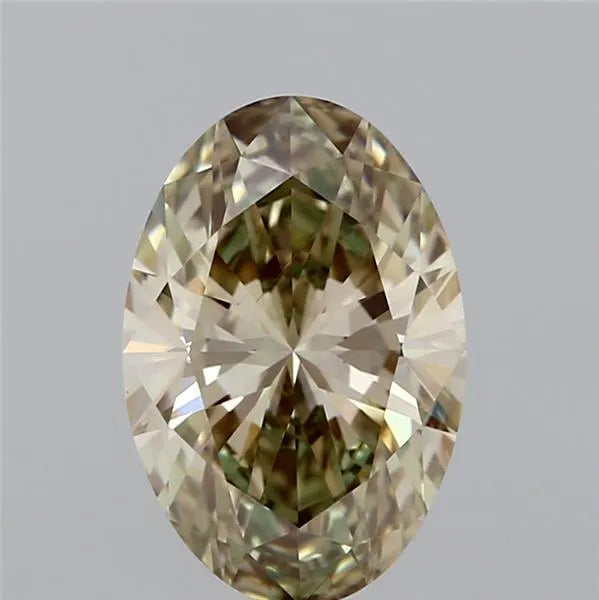 2.32ct Round Lab Grown Diamond (Colour Fancy Vivid Orange, Clarity VS1, Cut ID, IGI Certified)